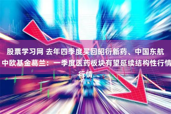 股票学习网 去年四季度买回昭衍新药、中国东航 中欧基金葛兰：一季度医药板块有望延续结构性行情